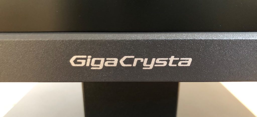 I-O DATA GigaCrysta EX-LDGC252STB ベゼル ロゴ