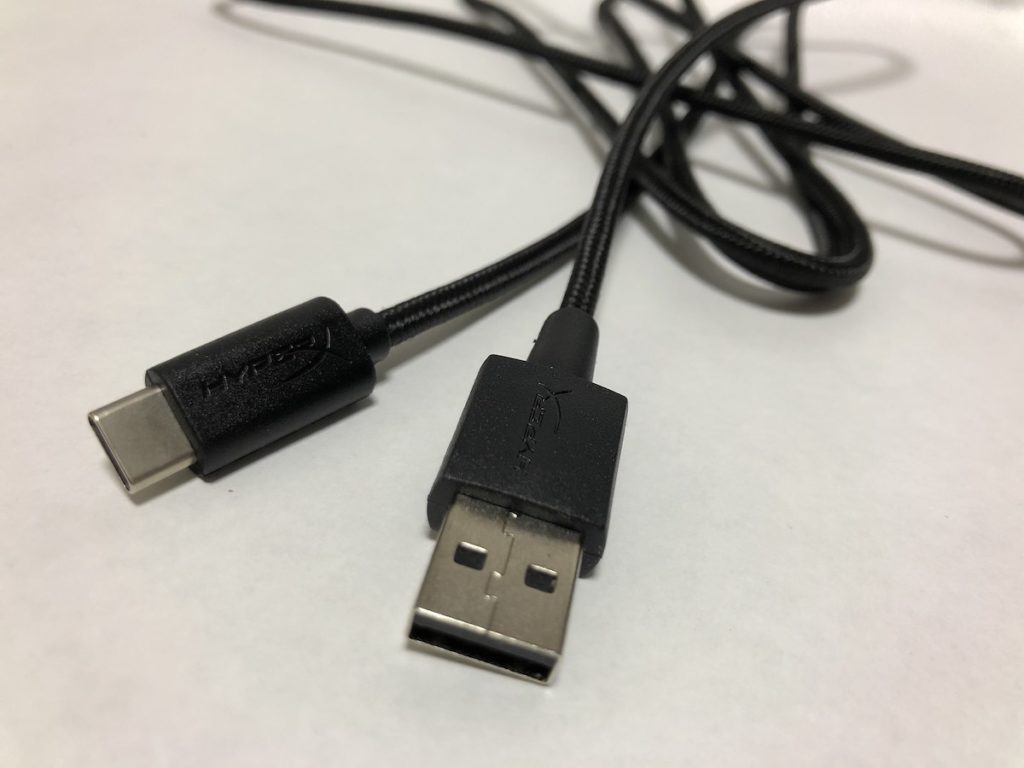 HyperX Alloy Origins Core USBケーブル