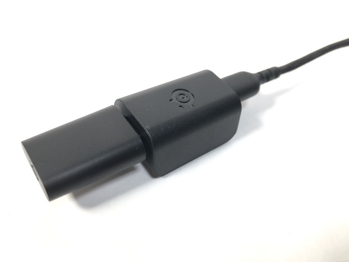 SteelSeries Aerox3 Wireless USB-C ドングル 延長アダプター接続後