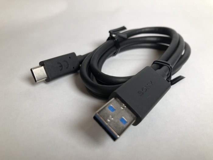SONY a7C USB Type-Cケーブル
