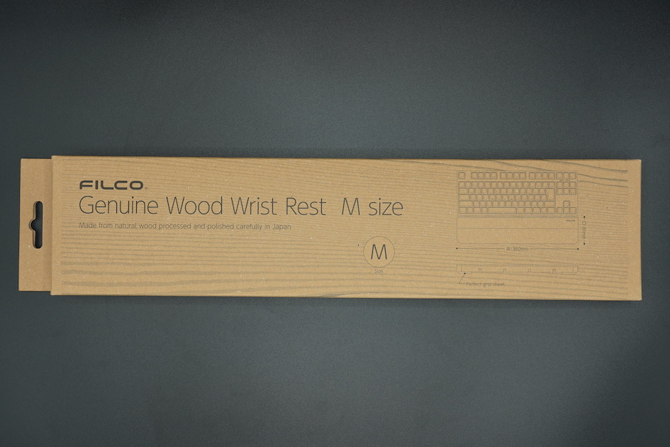Filco Genuine Wood Wrist Rest 外箱