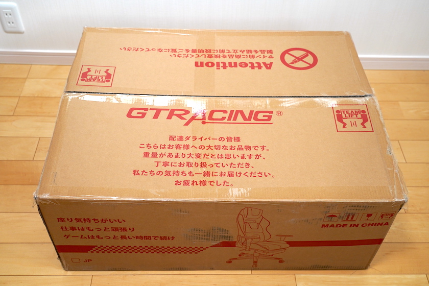 GTRACING GT666F-GRAY 外箱