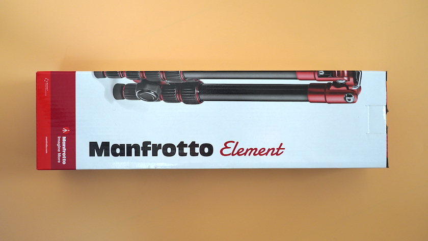 Manfrotto Element 俯瞰撮影写真