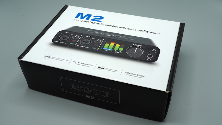 MOTU M2 レビュー：ハイエンドクラスな高音質に簡単操作のオーディオ 