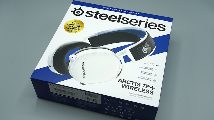 SteelSeries Arctis 7P+ パッケージ